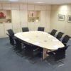 Pear Shaped Boardroom Table