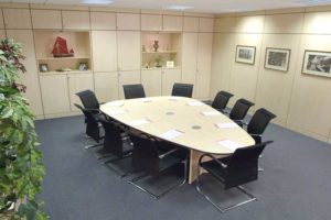 Pear Shaped Boardroom Table