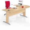 Forstel Desk with link and side desk