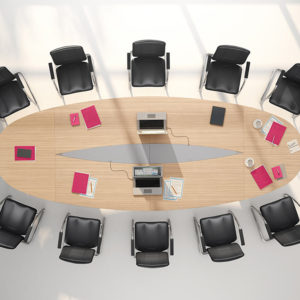 Multi Elliptical Conference Table