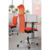 Network Red Mesh Chair High Back Operators Chair with Headrest