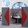 Office Meeting Pods with Table and Chairs
