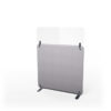 Solange Floor Standing Screen with optional mobile feet