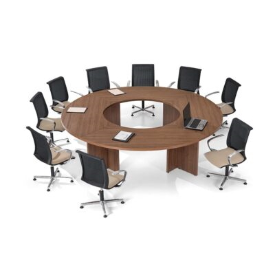 Polo Circular Table, 12 Person Round Conference Table