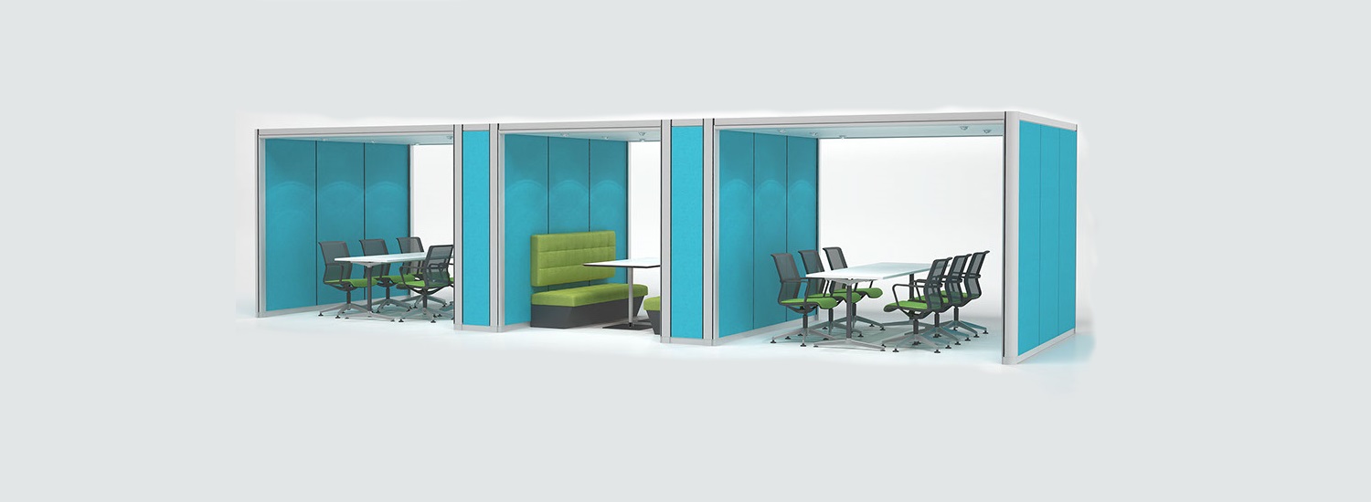 Acoustic Pods and Meeting Room