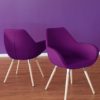 Purple Lobby Chairs