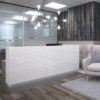 Reception Desk with Marble Front