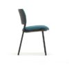 Meet Conference Chair with upholstered back side view