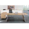 Messa Executive Desk with free standing return
