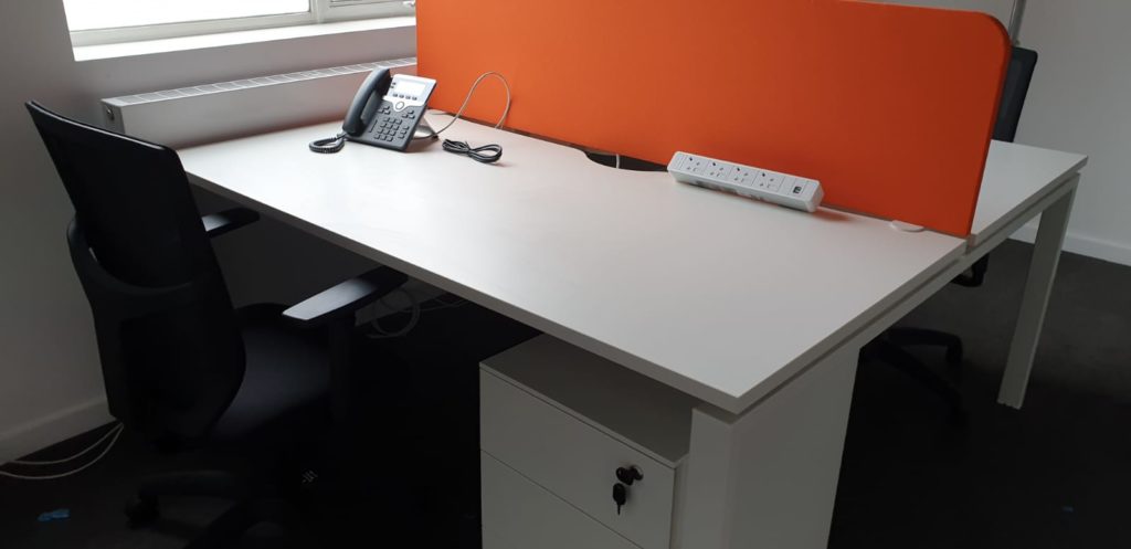 Desk furniture supplied by Solutions 4 Office for Fairfield Halls