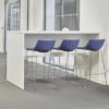 Plateau Meeting Table Standing Height in white