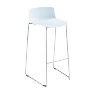 Outdoor Bar Stool with sled base
