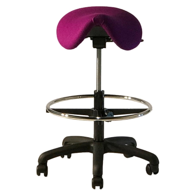 saddle stool with extra high gas lift