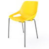 modern yellow chair