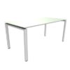 Glass Desk with Frosted Glass Top