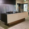 Modern Reception Desk with Protective Screens