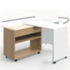 Compact desk that folds away