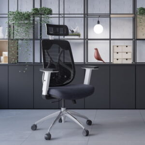 High Back Mesh Chair with Headrest