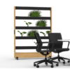 Office Dividers with Plants