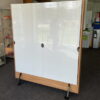 Moving Wall with Whiteboards in Inspirational Area