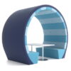 Office Pods with Seating and Table