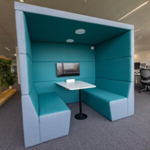 Acoustic Booth with Integrated Technology